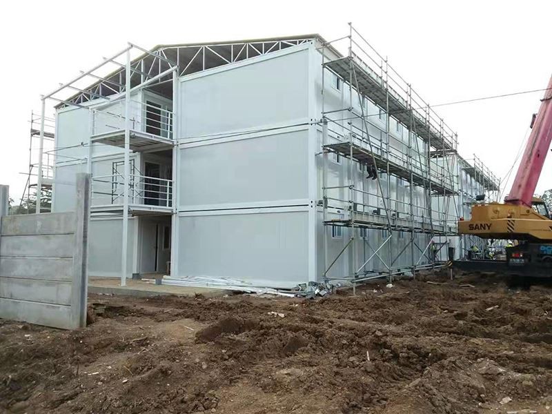 flatpack container house camp with ensuite