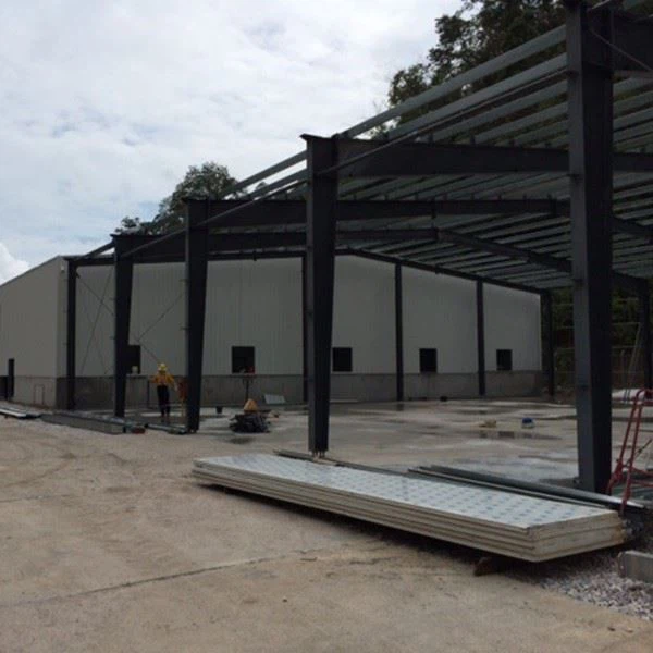 Double Slope Steel Structure Warehouse