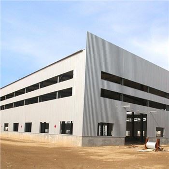 Entrepôt préfabriqué de structure métallique
