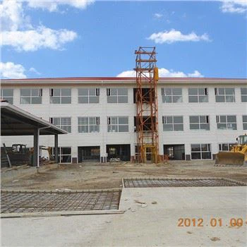 École de structure métallique de revêtement de planche de temps