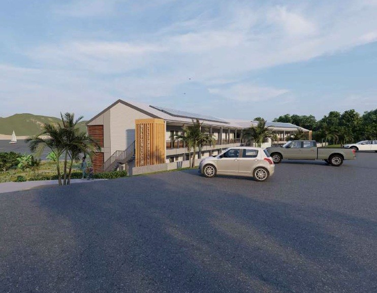 Two-Story Prefab Hotel Structural Design & Material List For Brazil Client suppliers